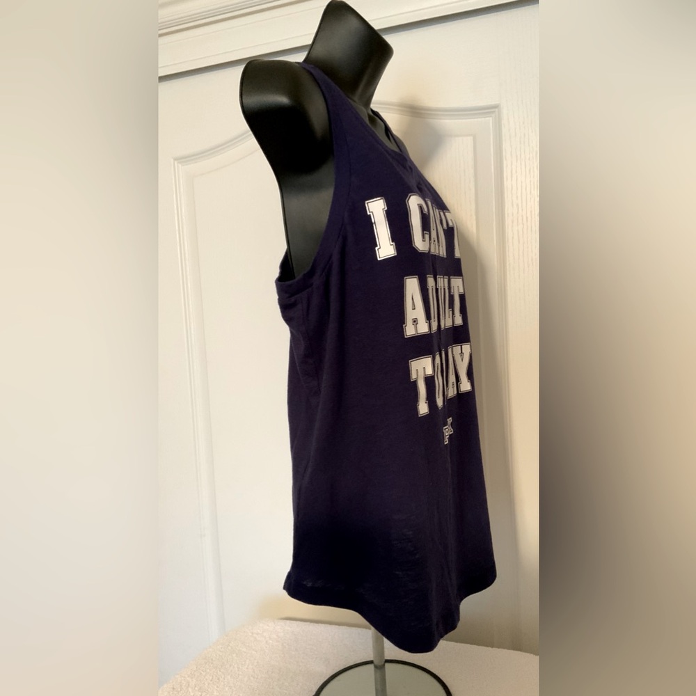 VICTORIAS SECRET PINK TANK I CANT ADULT TODAY size s/p - Picture 3 of 8